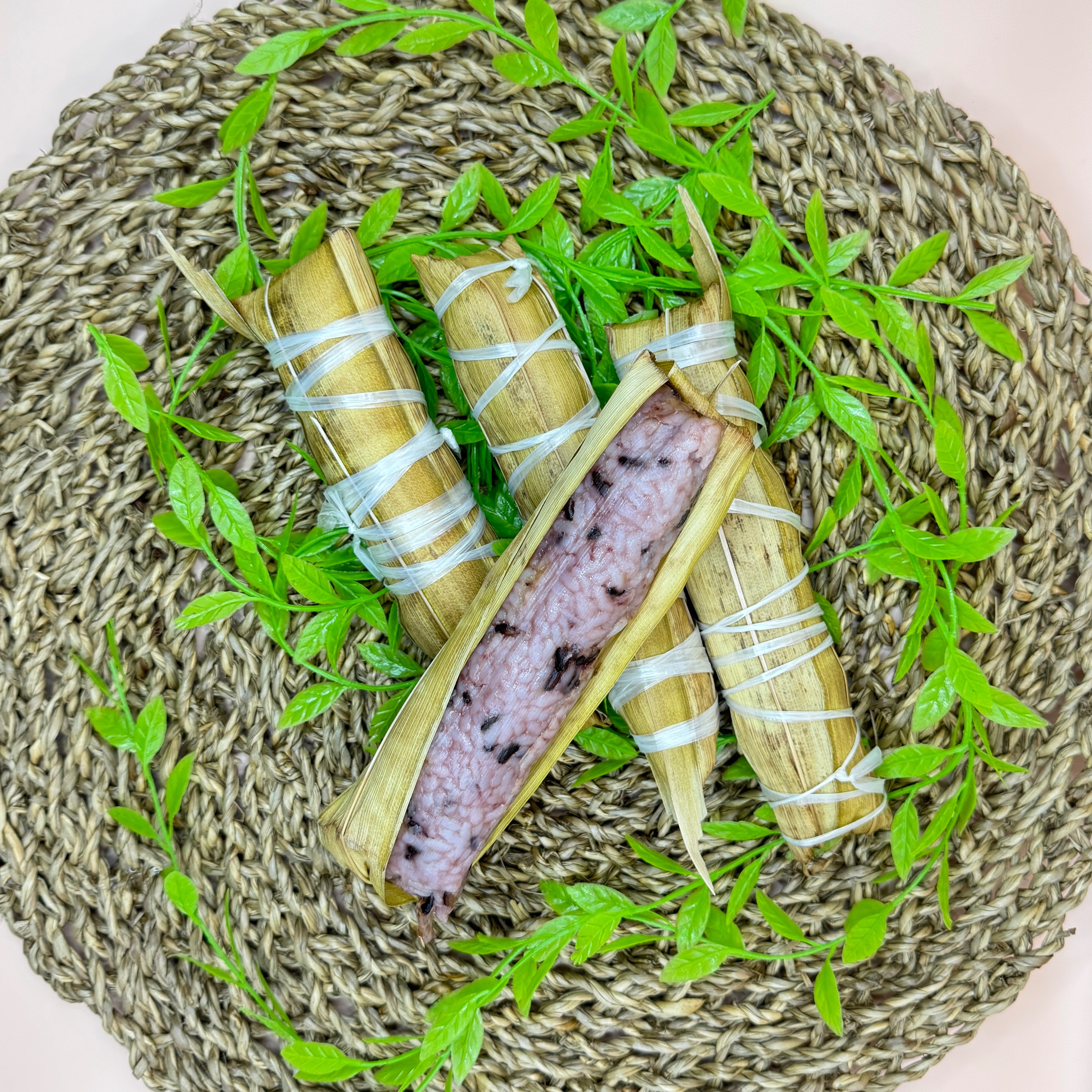 南洋紫米粽 lepet