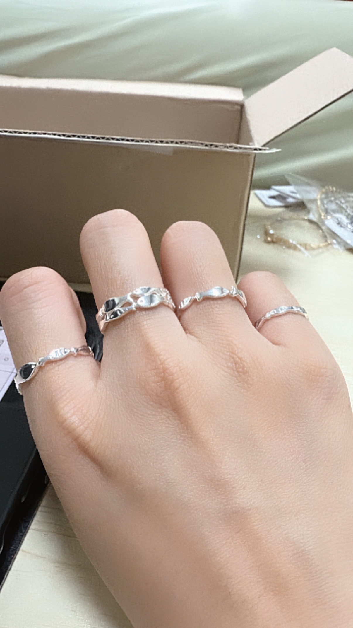 單魚戒指💍（韓國戒圍）