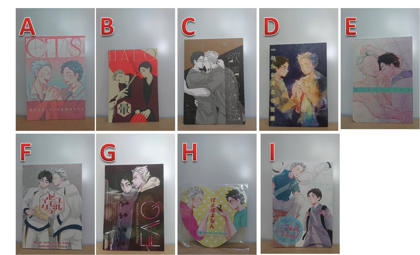 日文 排球 二手 同人 兔赤 ワコ