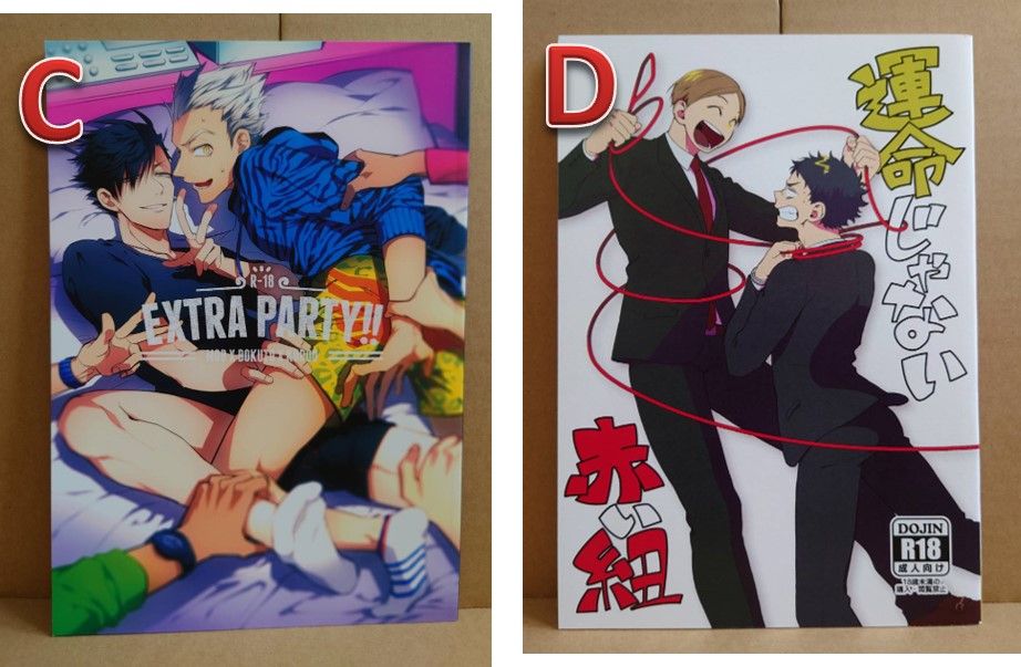 日文 排球 二手 同人 兔黑 其他