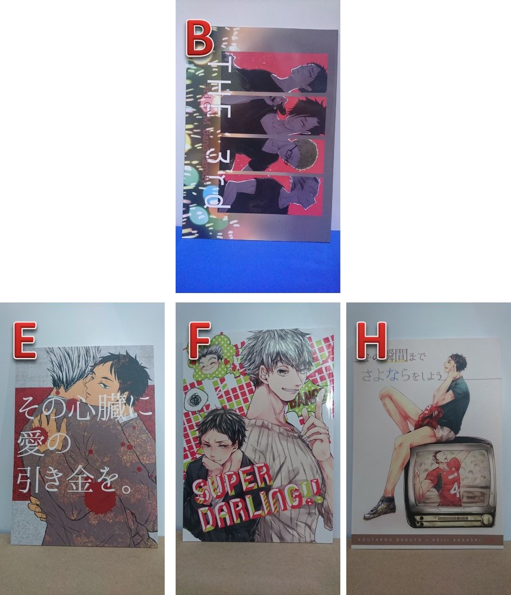 15. 日文 排球 二手 同人 兔赤 ゆうり 眞篠