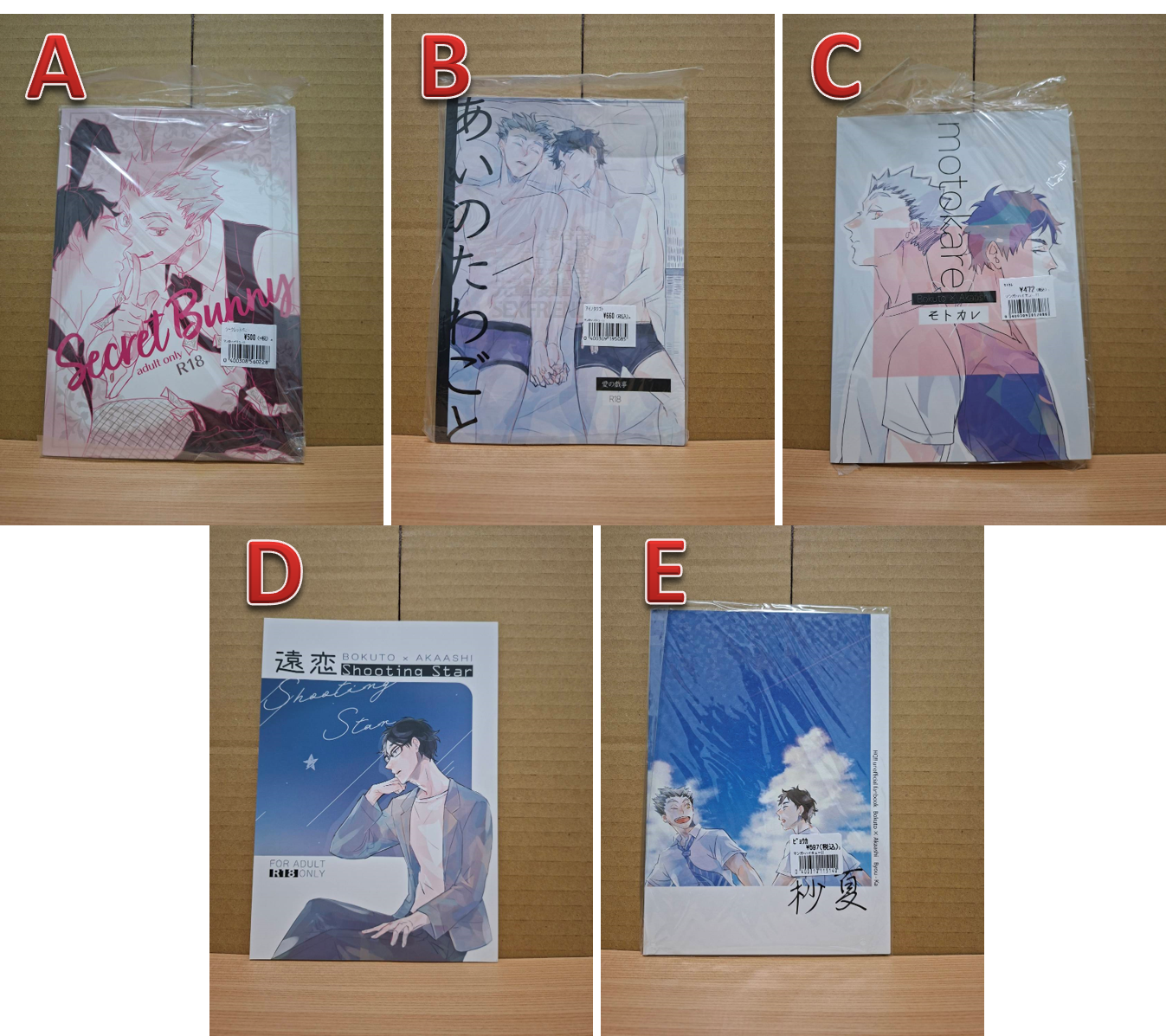 29. 日文 排球 二手 同人 兔赤 おりえ