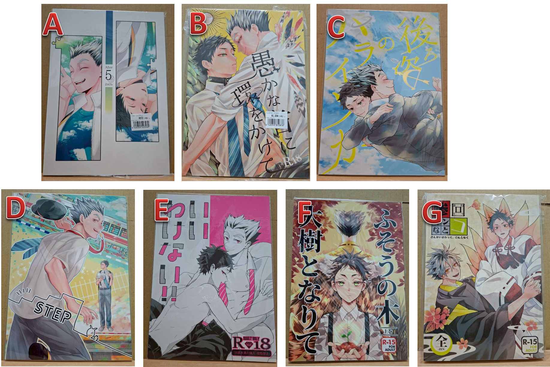 30. 日文 排球 二手 同人 兔赤 眞咲