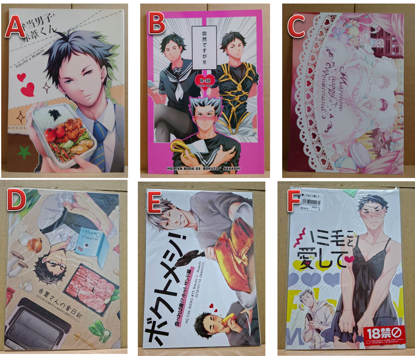 24. 日文 排球 二手 同人 兔赤  ルノ