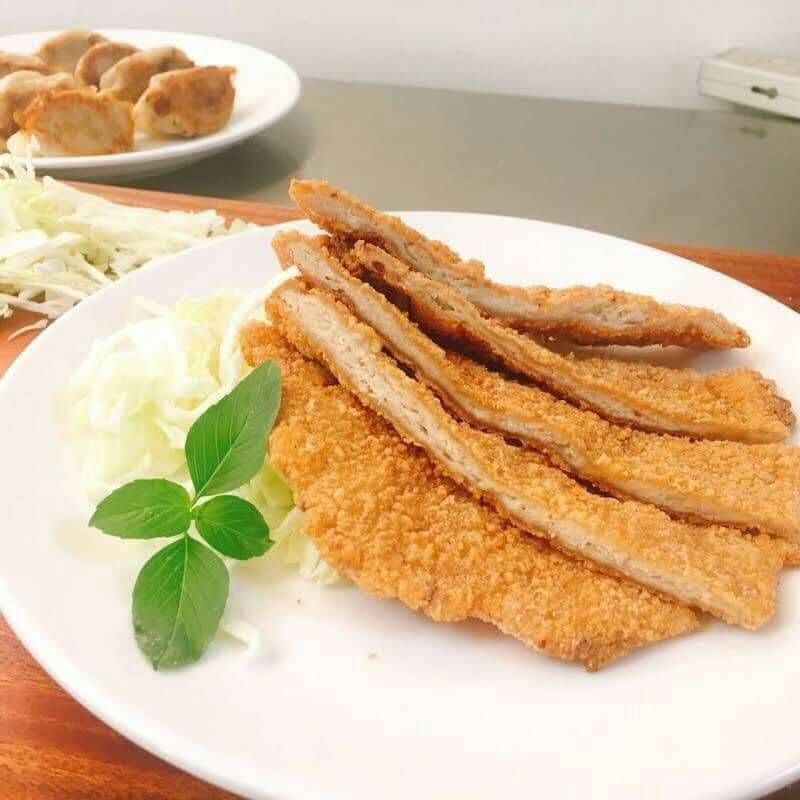 《手工私房料理》素食手工G排 一包3入 蛋奶素