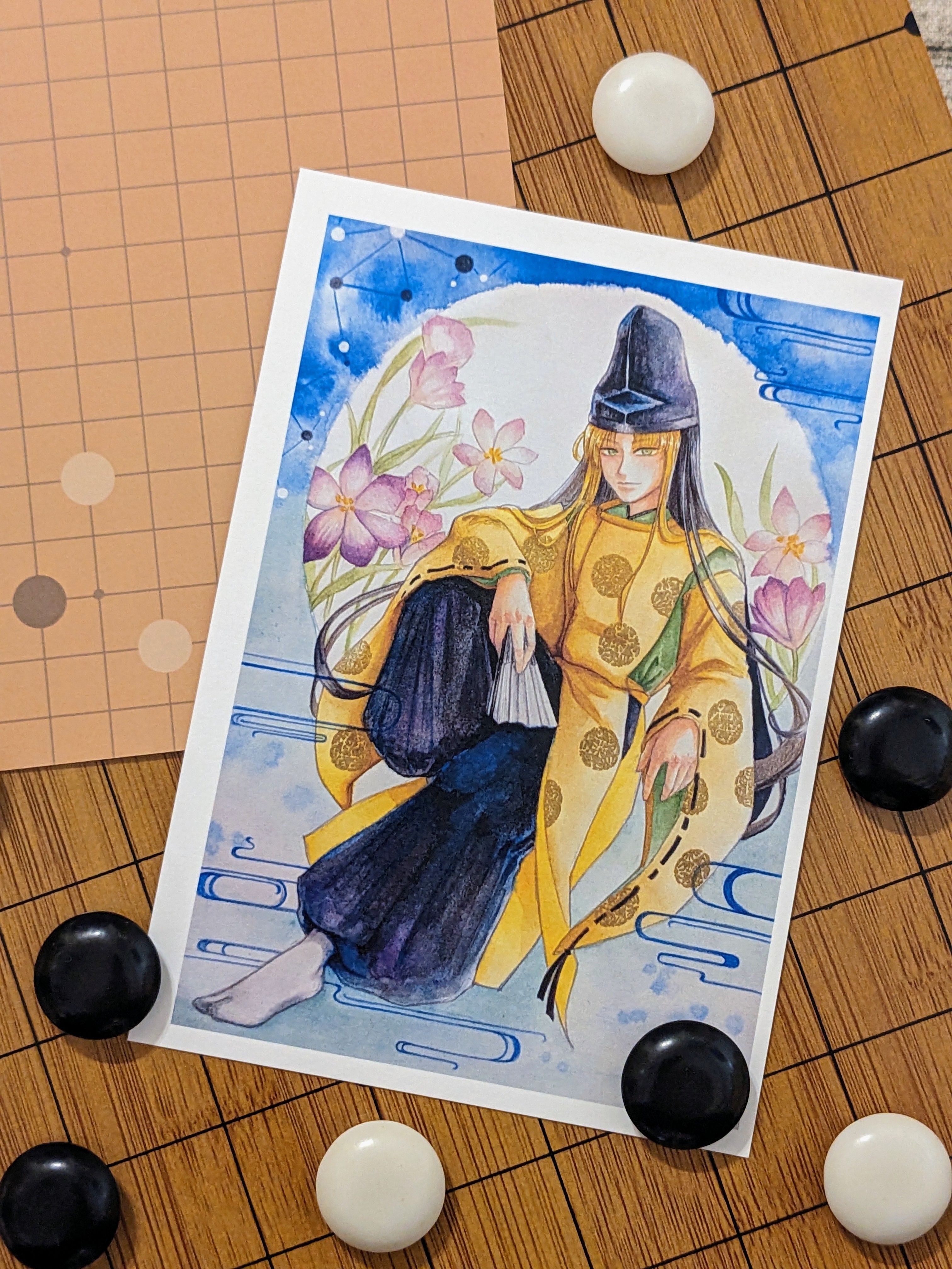 棋靈王明信片-阿光兩款