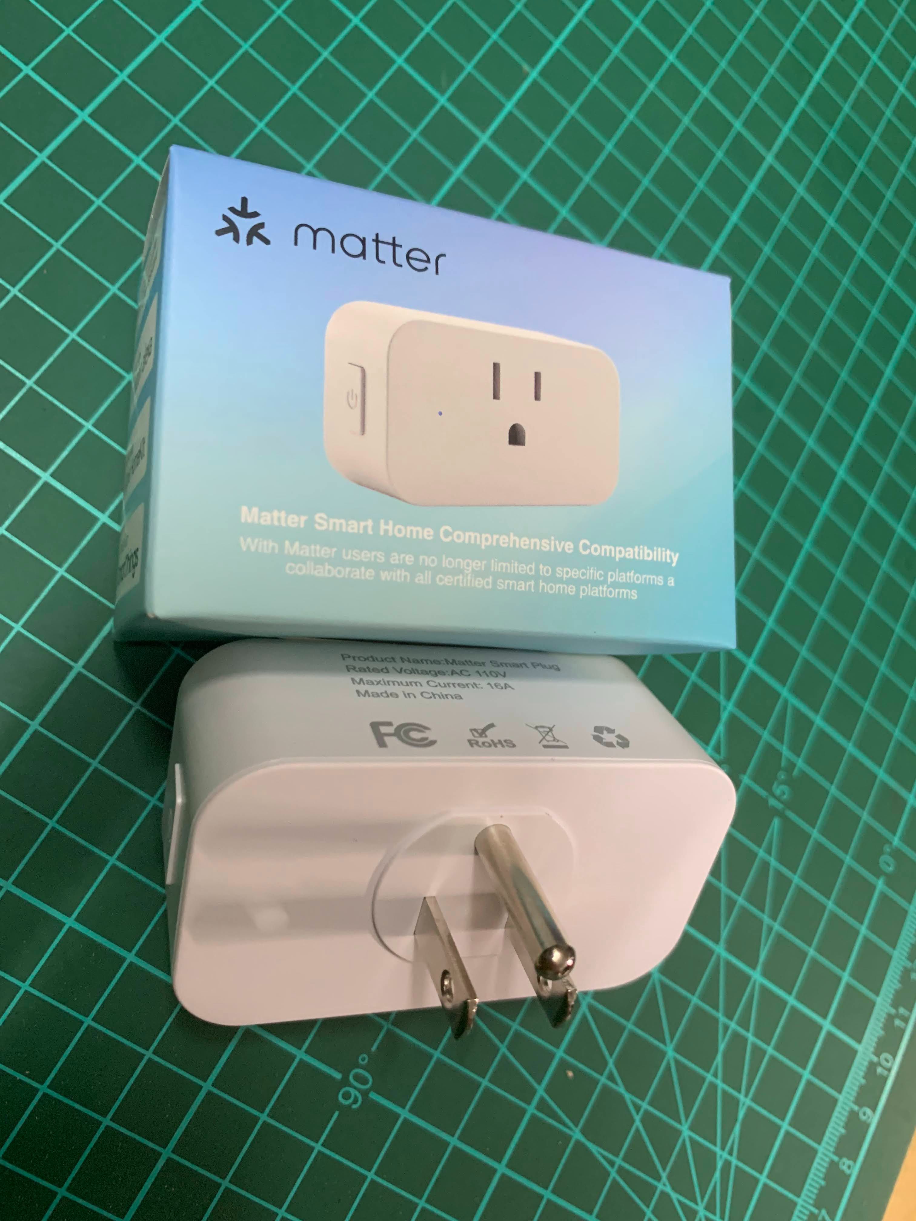 可以接入 Aqara M3 hub 的 Matter 智能插座（wifi）