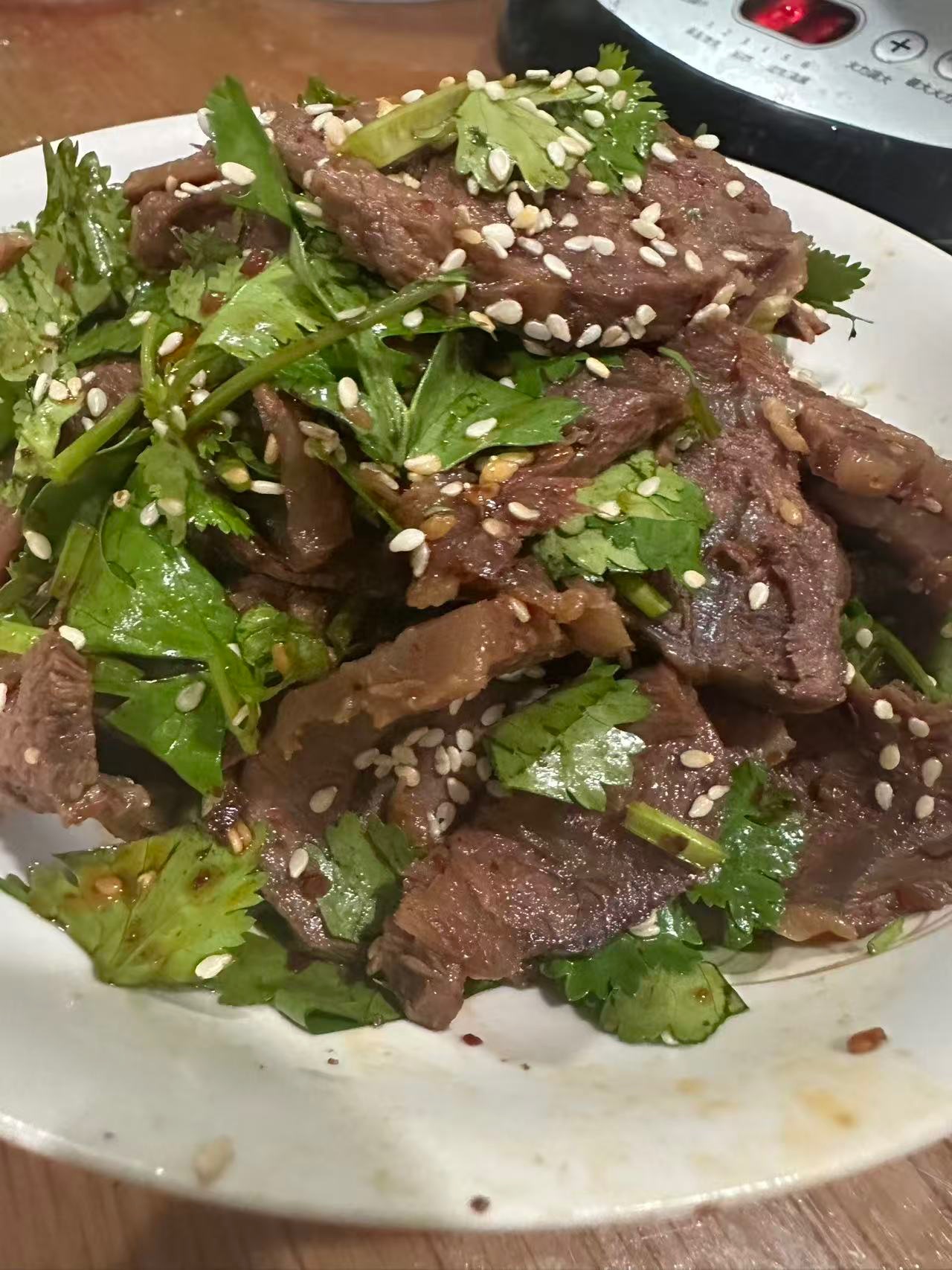 椒麻牛肉