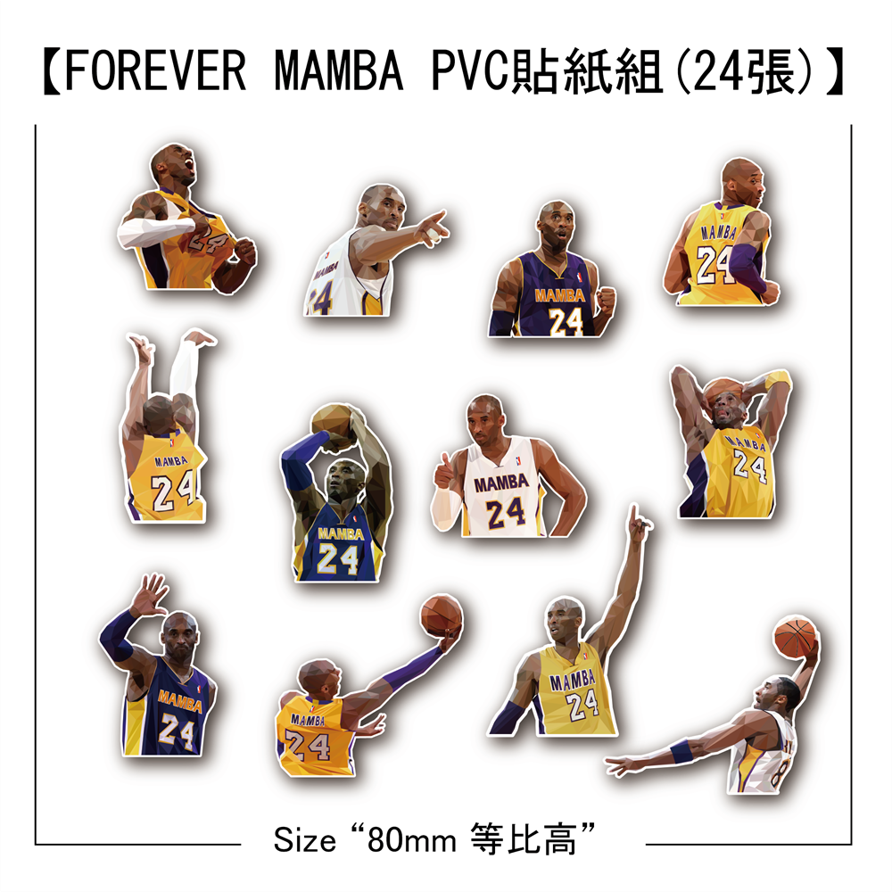（點圖看商品資訊）「 Black Mamba ’23 S/S」滑鼠墊 / PVC貼紙組