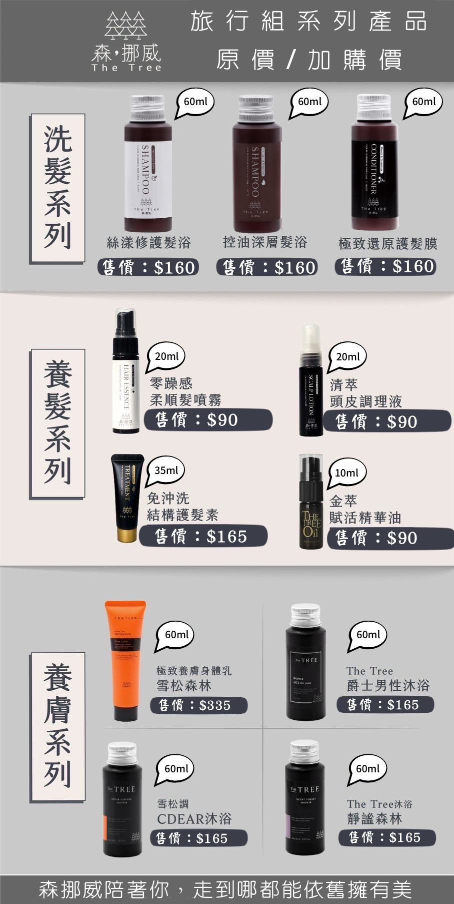 全系列旅行組/隨身瓶