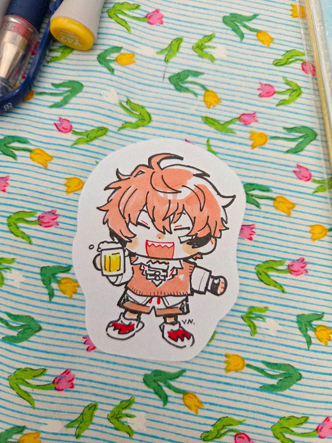手繪貼紙