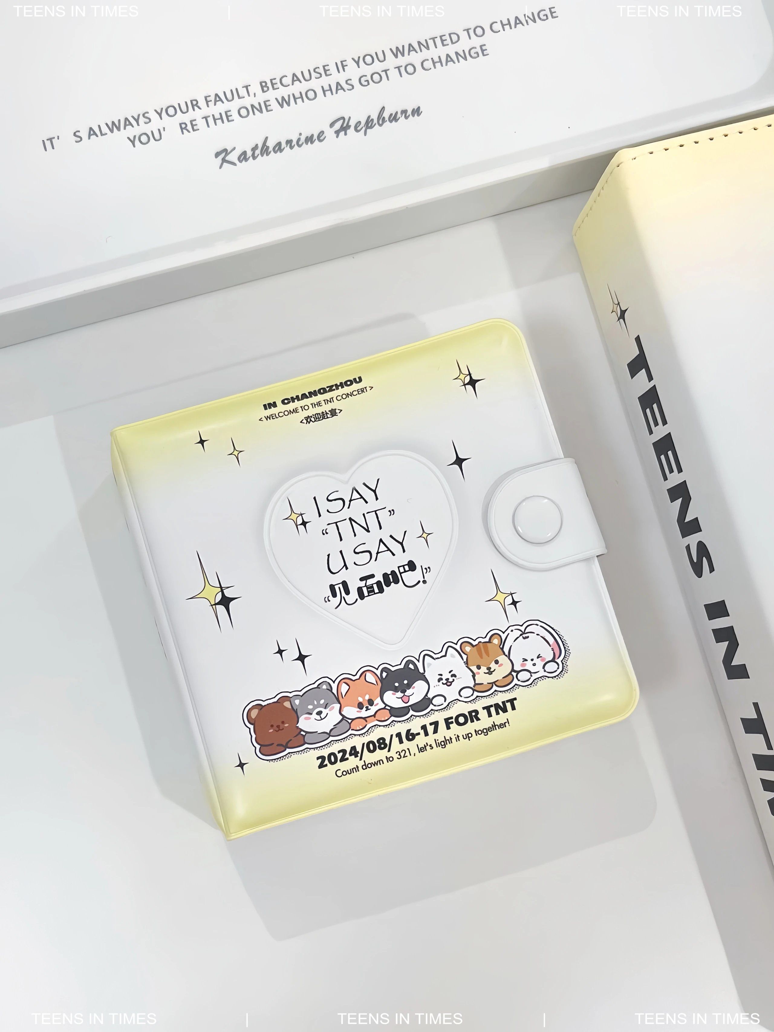 時代少年團飯製 常州站演唱會紀念系列 一宮格卡包卡套