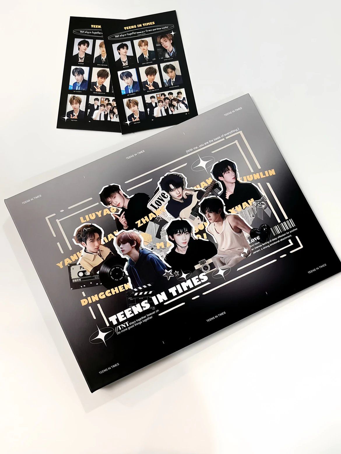 小炸班級點名七宮格硬紙板卡冊