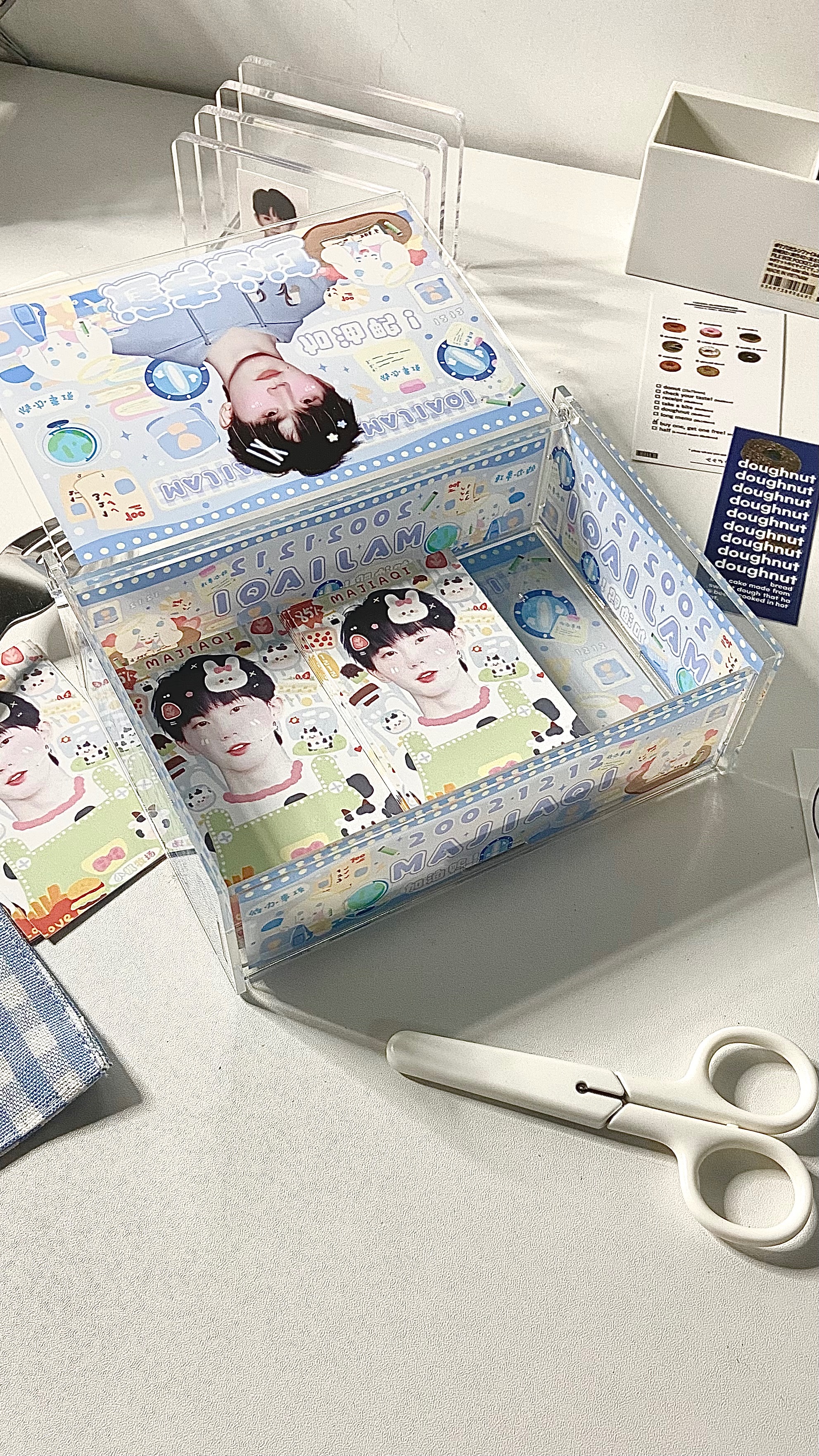 馬嘉祺逢考必過壓克力收納盒