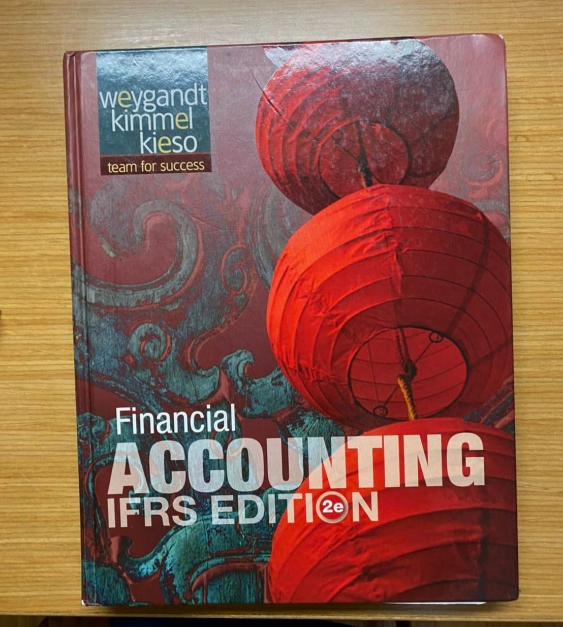 二手 financial accounting 2e 會計學