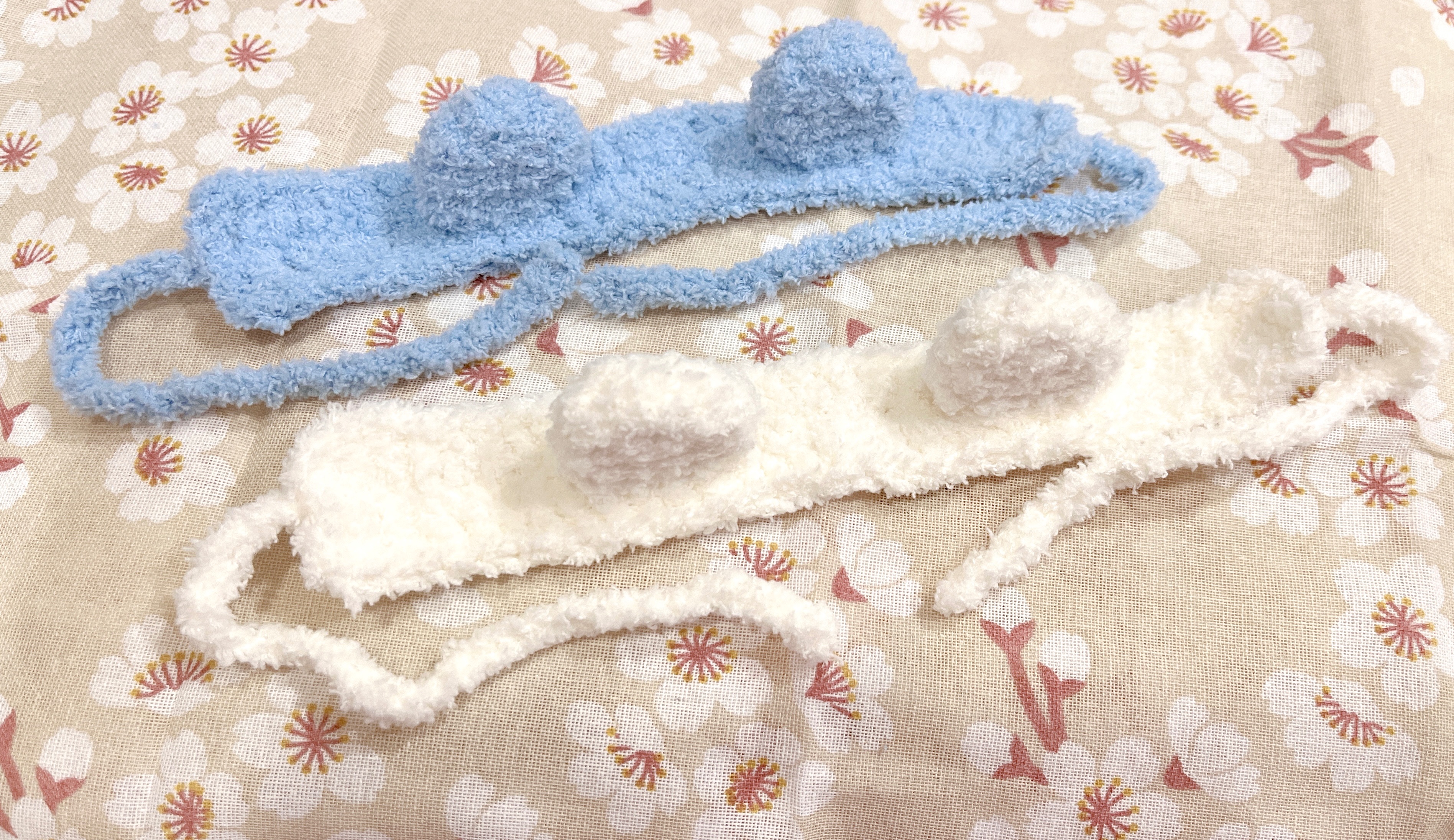 限定下單 絨毛小熊頭帶 2個