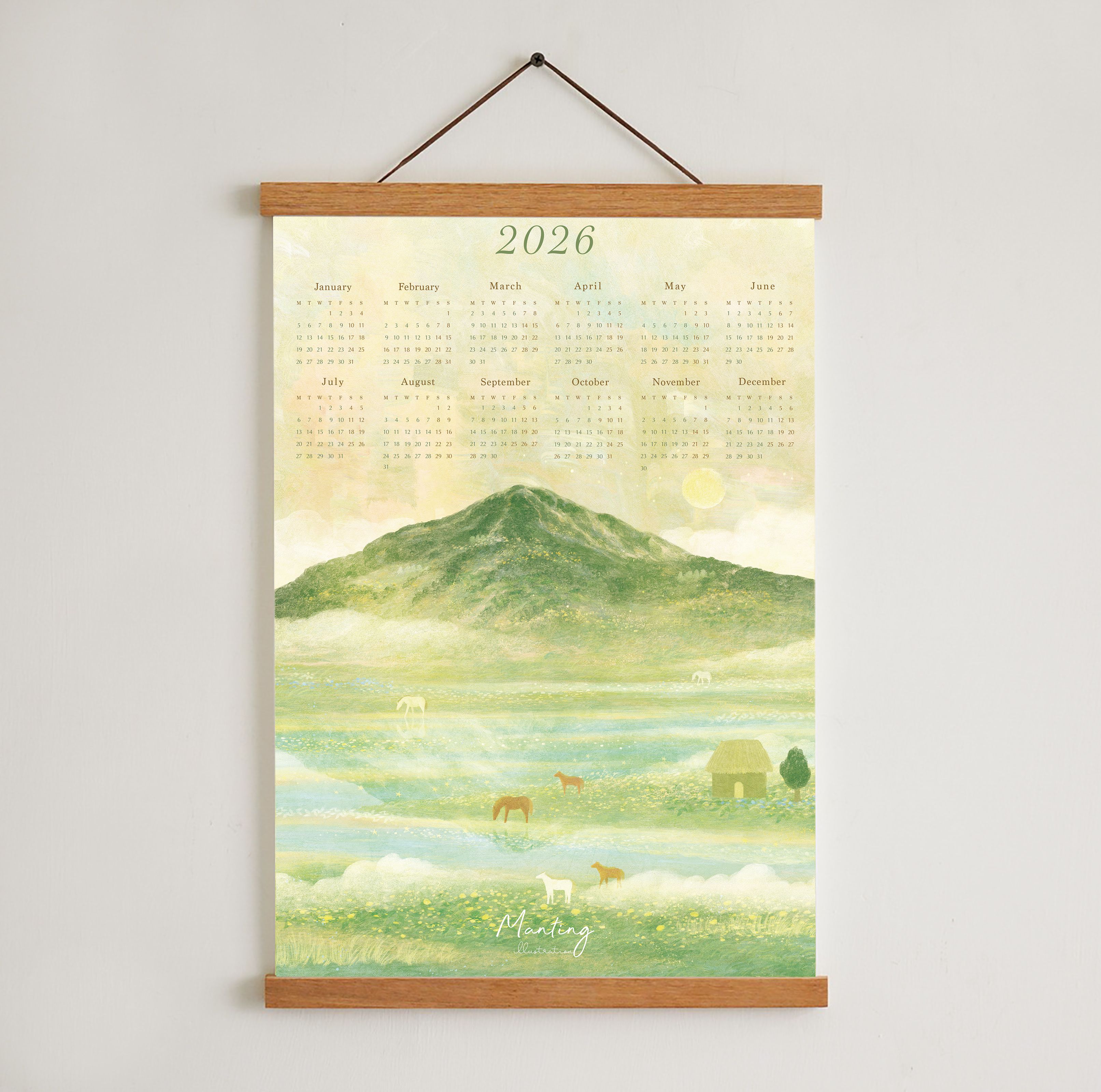 2026年曆海報 / 豐盛的大地