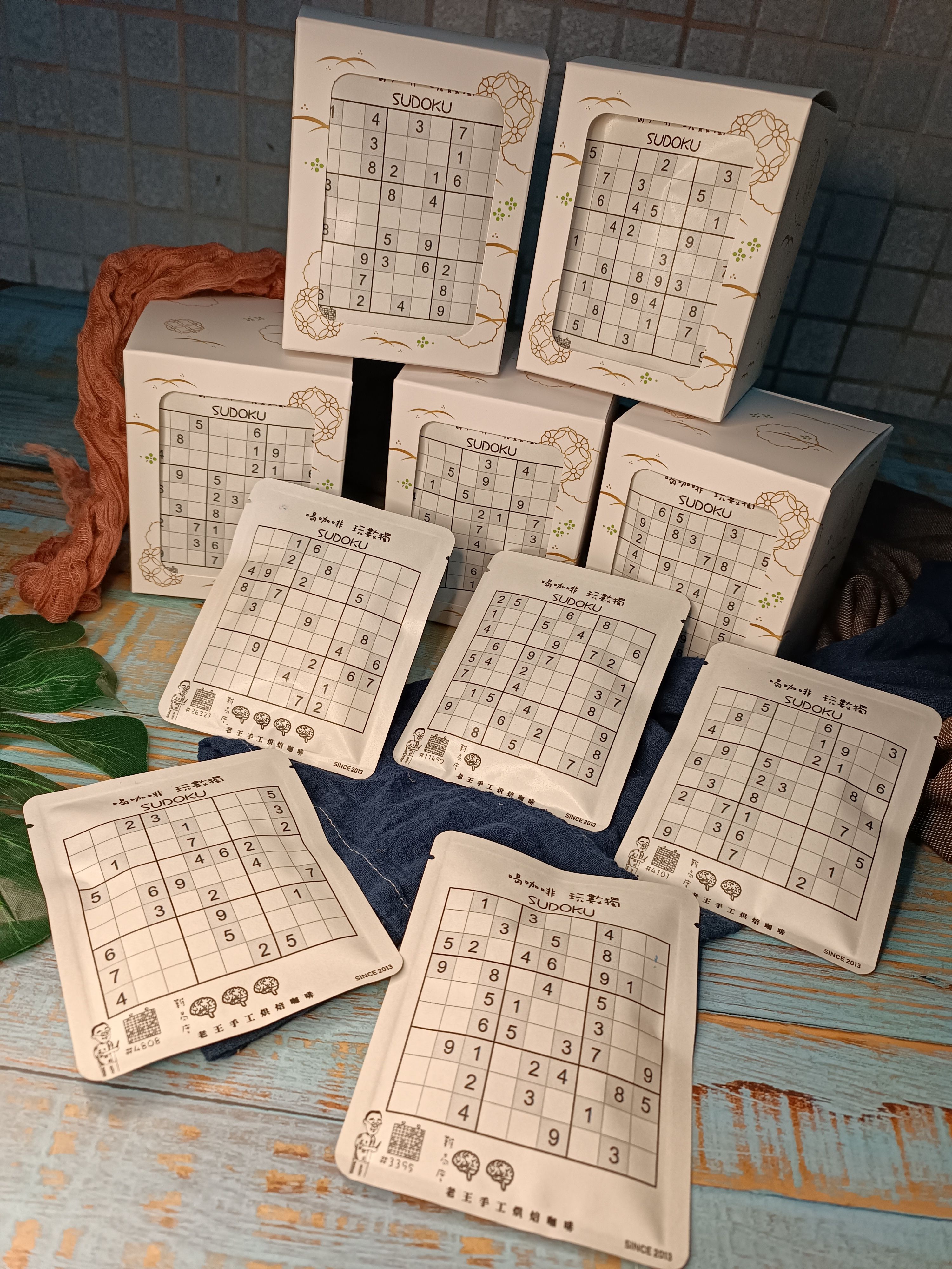 老王耳掛咖啡包-數獨系列10入
