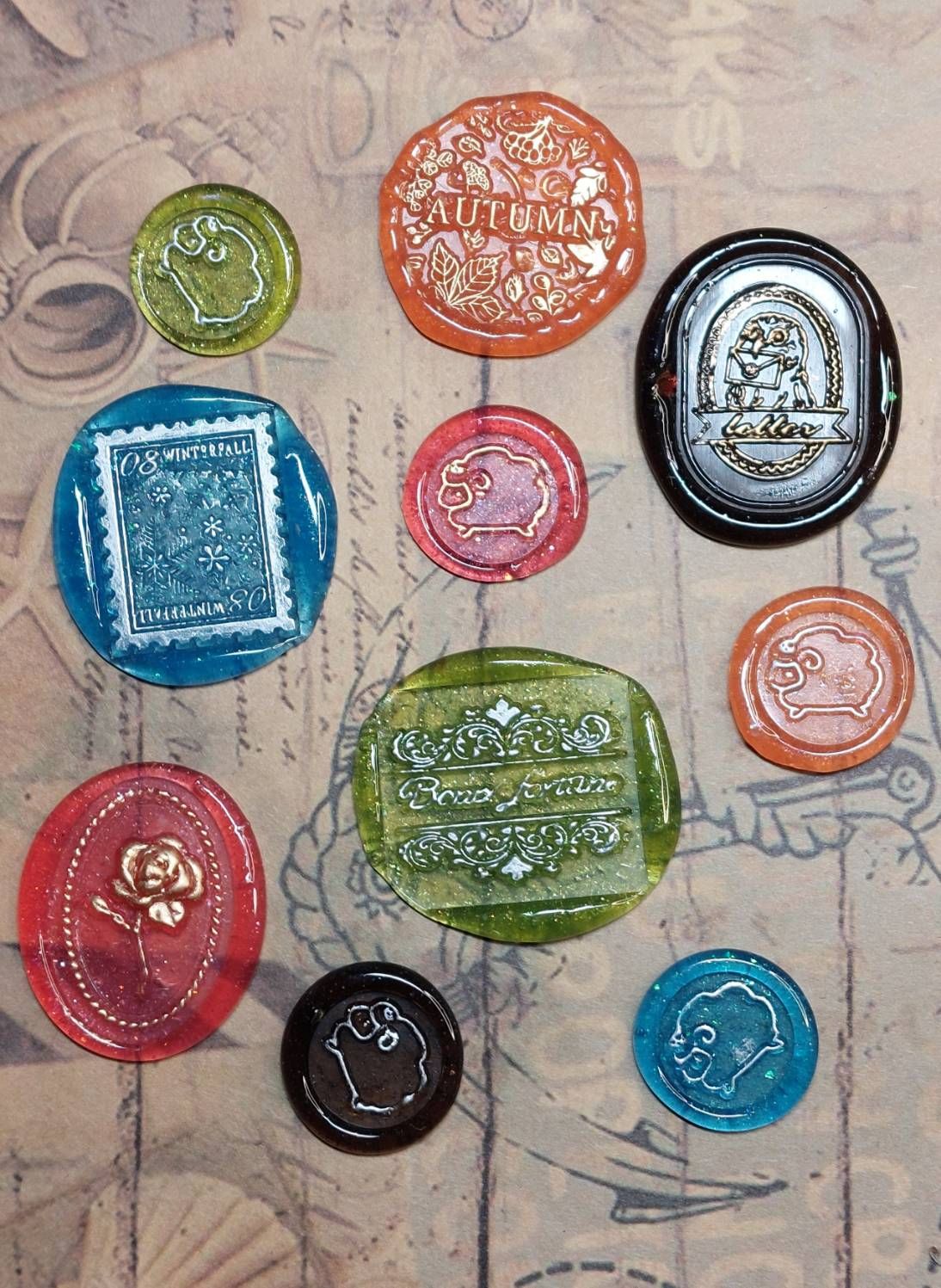 手工蠟-柔軟的心  （請點開照片看說明~）