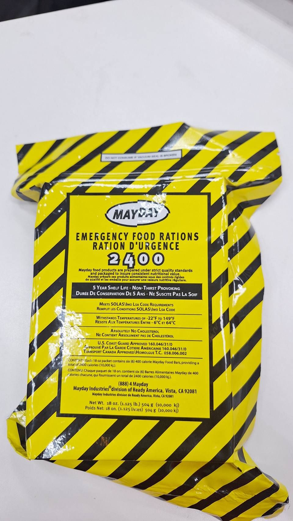 MAYDAY 2400卡  漏氣包