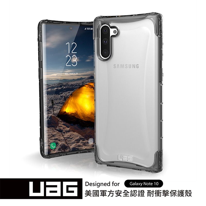 9折【UAG】Samsung Note10 全透明耐衝擊保護殼