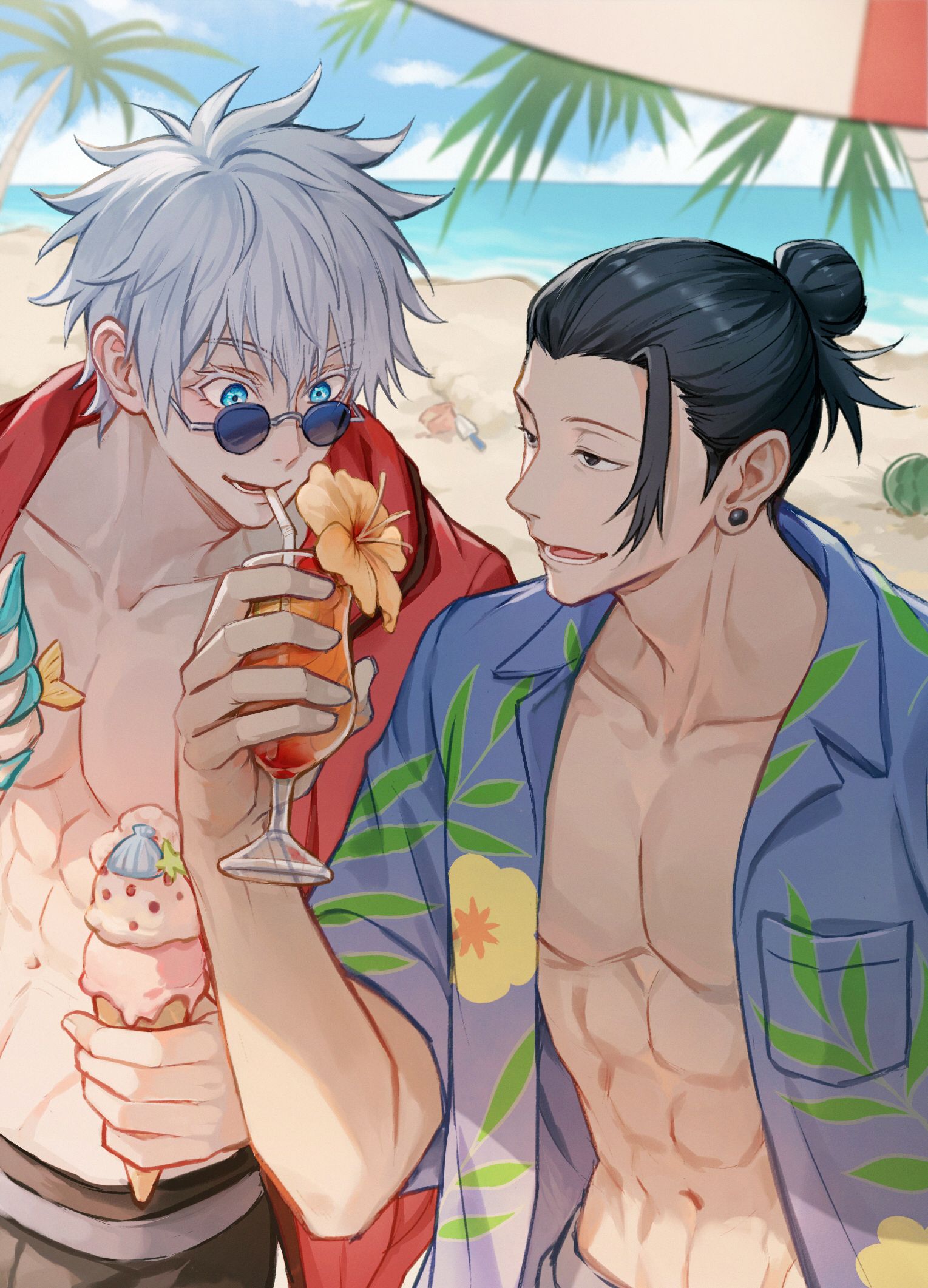 【通販】夏五單面明信片兩款