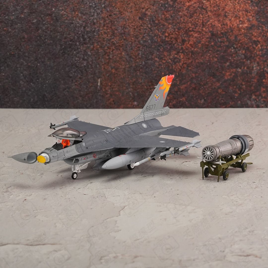 ALB 1/72 中華民國空軍 F-16A 紅太陽 黑太陽 飛虎彩繪 6677 6688 6690 金屬飛機模型