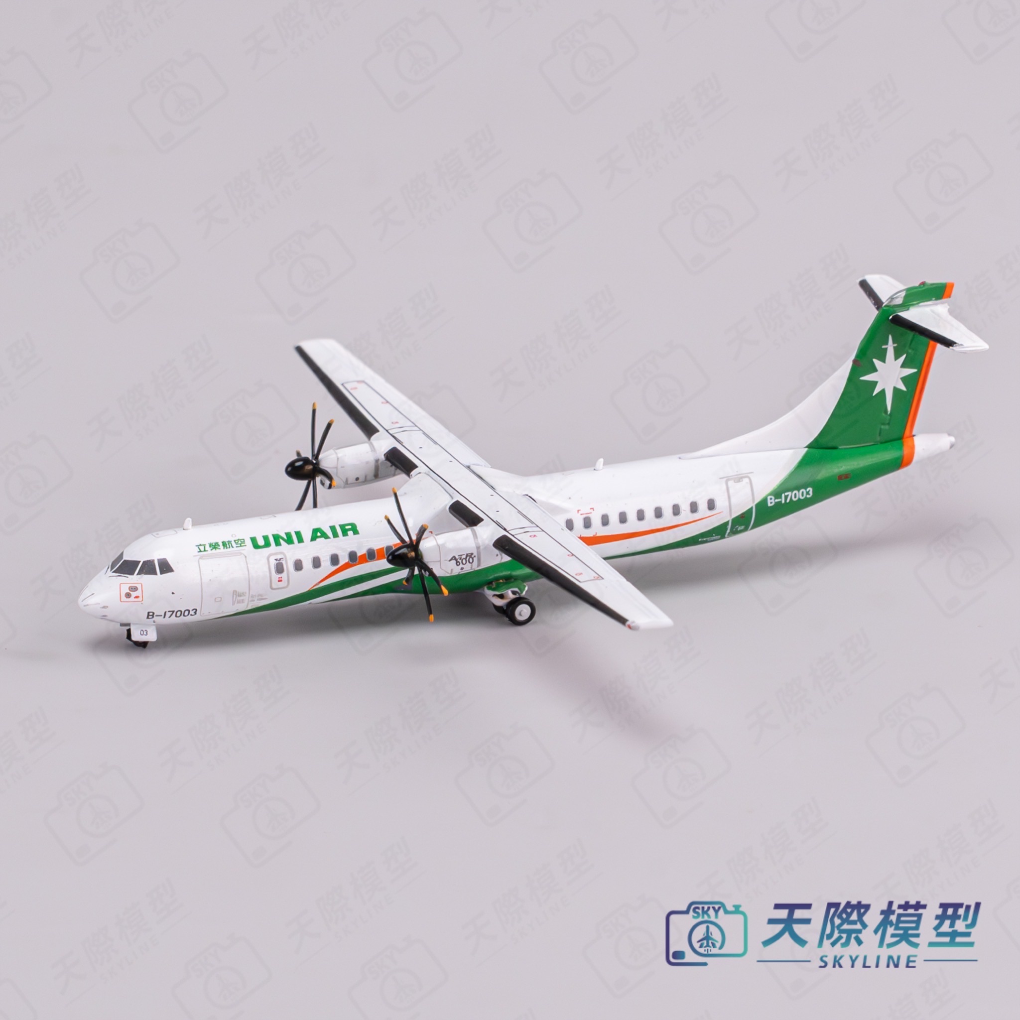 1/400 立榮航空 ATR72-600 B-17003 金屬飛機模型 UNI AIR