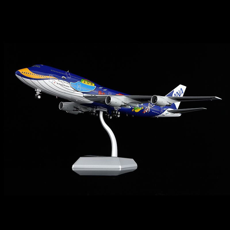 SQ	1/200 全日空 747-400D 海洋鯨魚彩繪機 JA8963