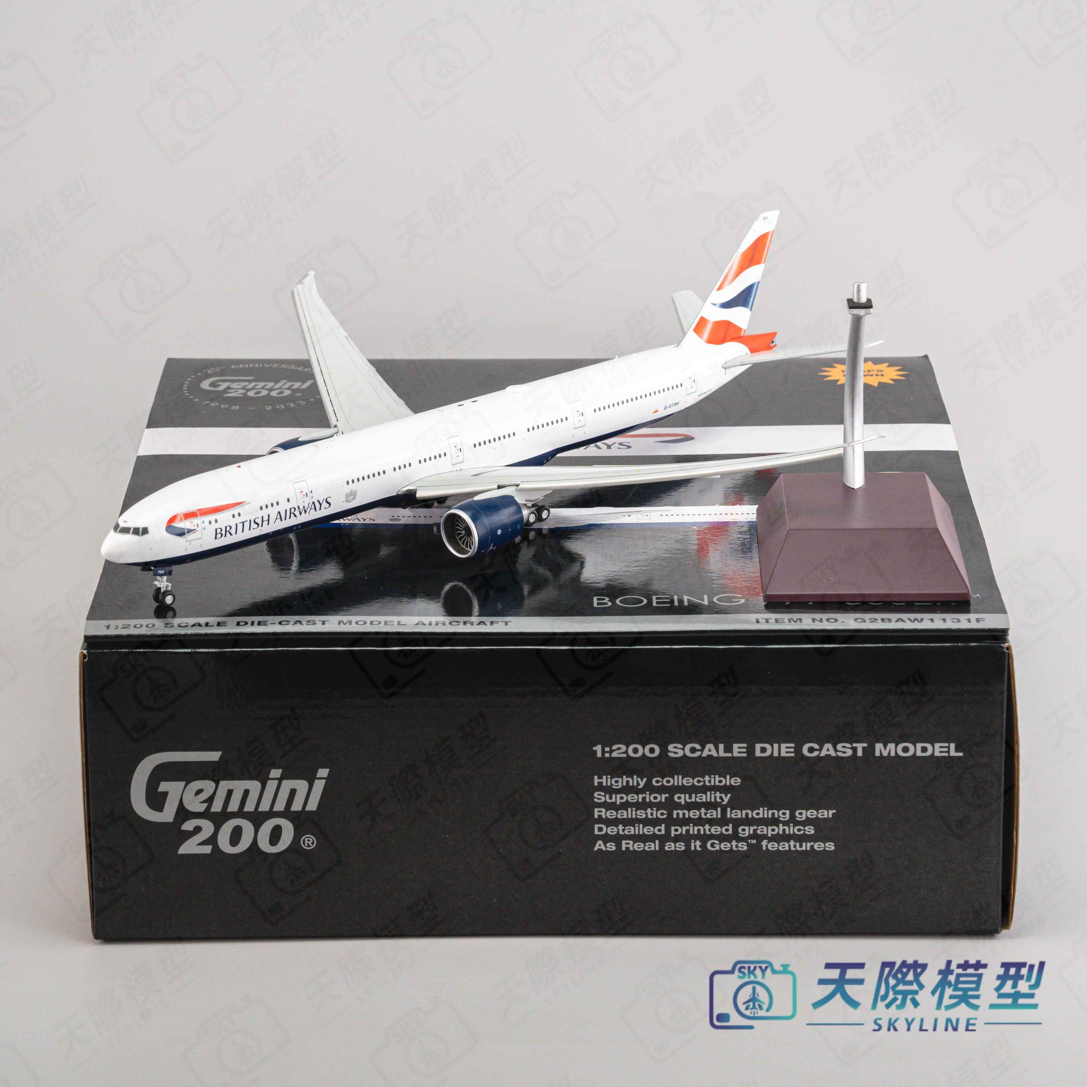 GJ 1/200 英國航空 777-300ER G-STBA G2BAW1131