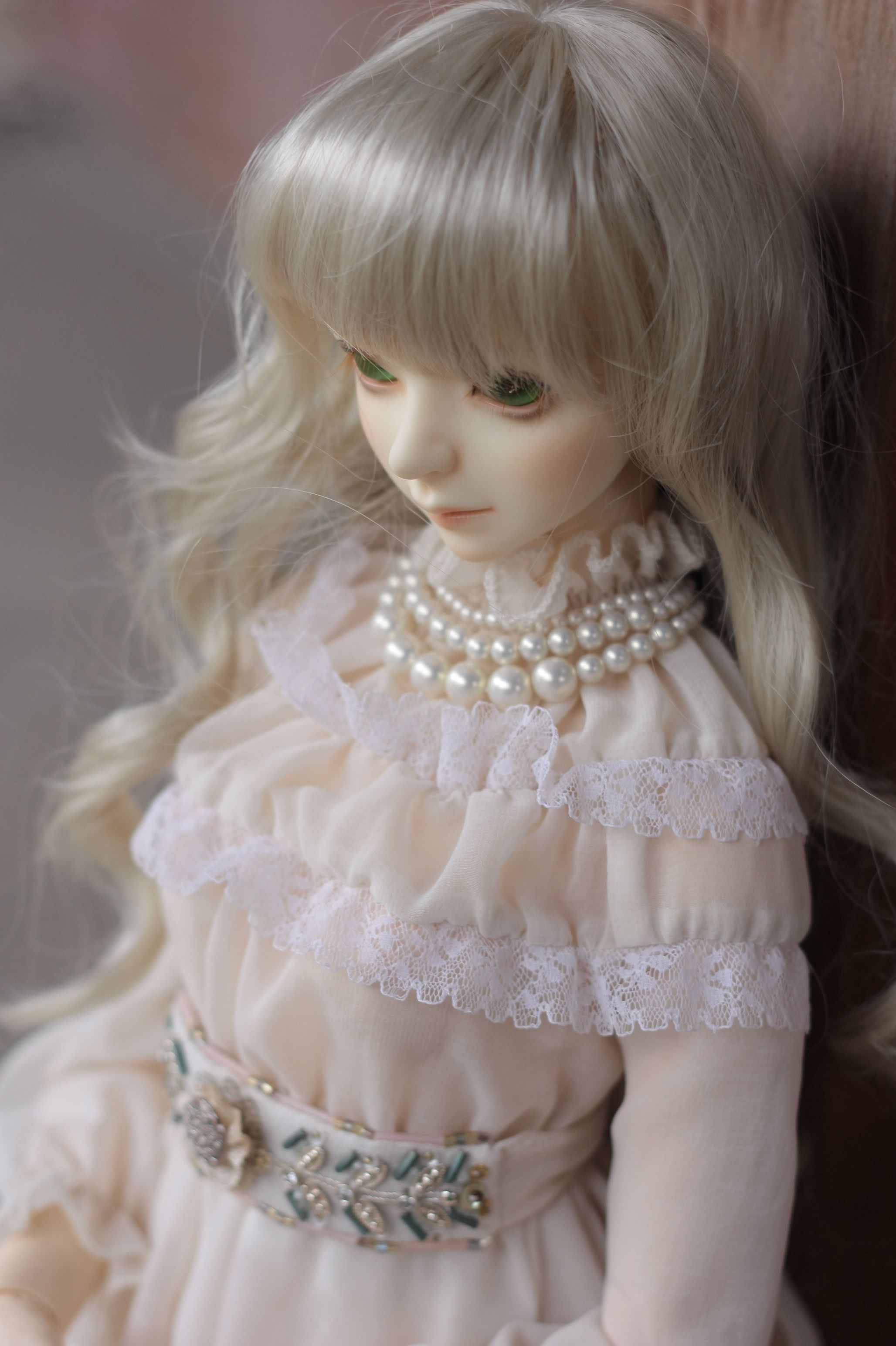 +朵芙+BJD齊瀏海捲髮（3分）