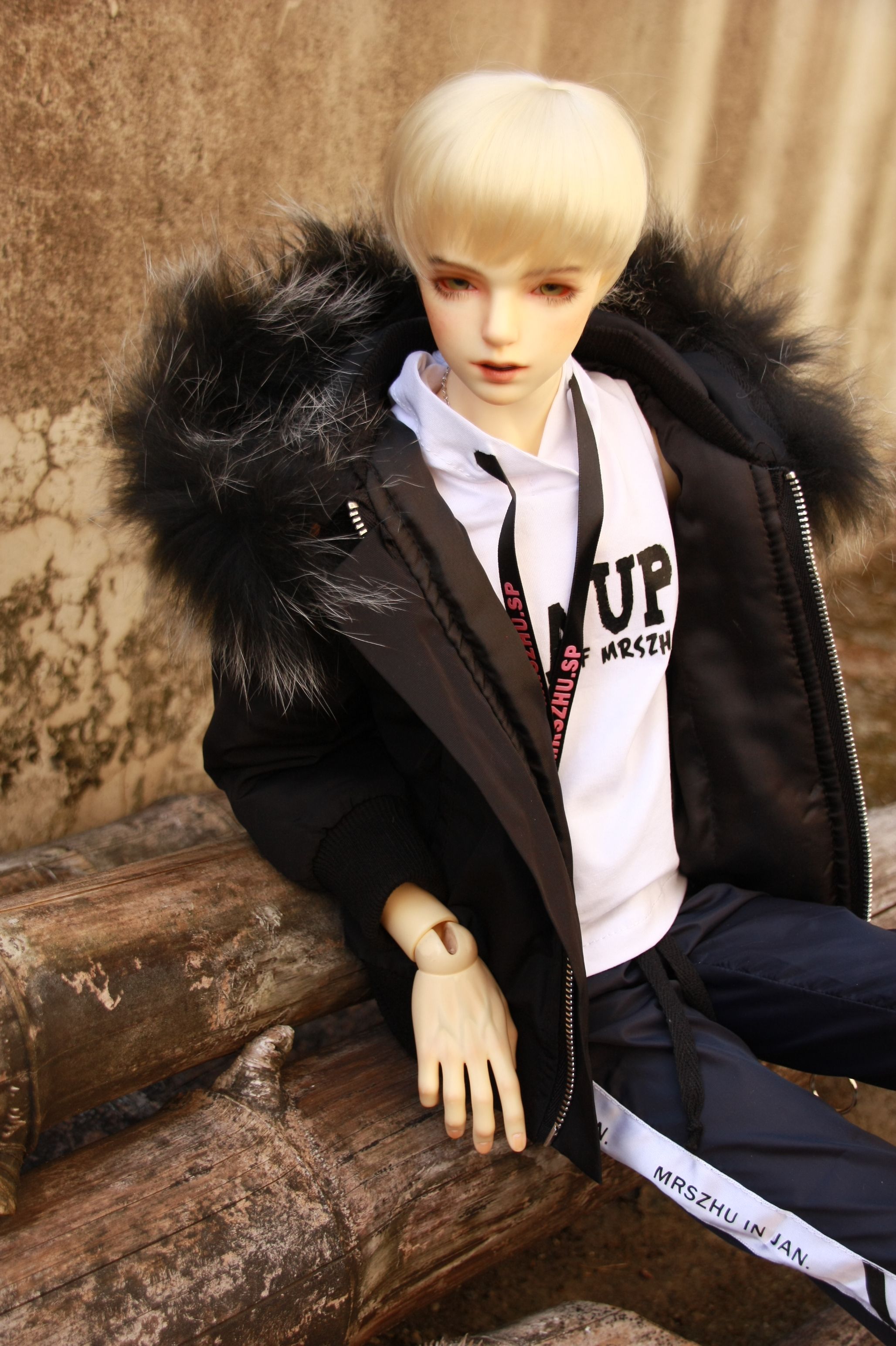 +朵芙+BJD淺金色短髮波波頭（3分）