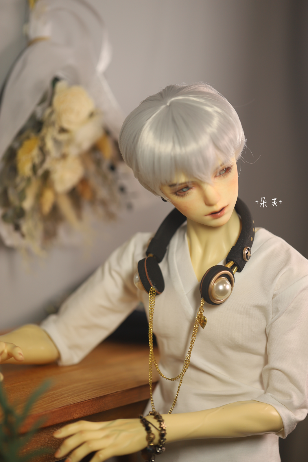 +朵芙+BJD銀白短髮波波頭（3分）