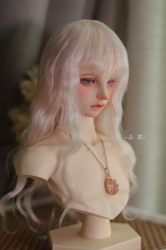 +朵芙+BJD櫻花粉瀏海款馬海毛（3分）