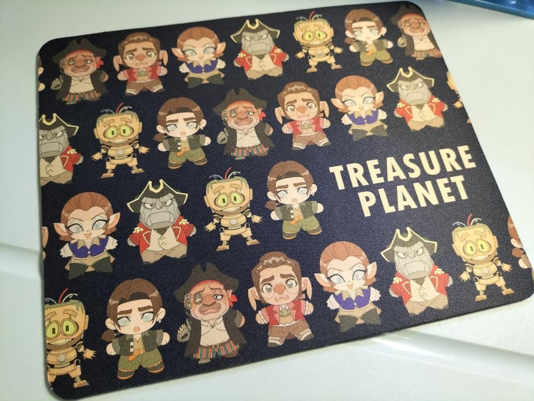 TreasurePlanet星銀島 同人周邊 全員滑鼠墊