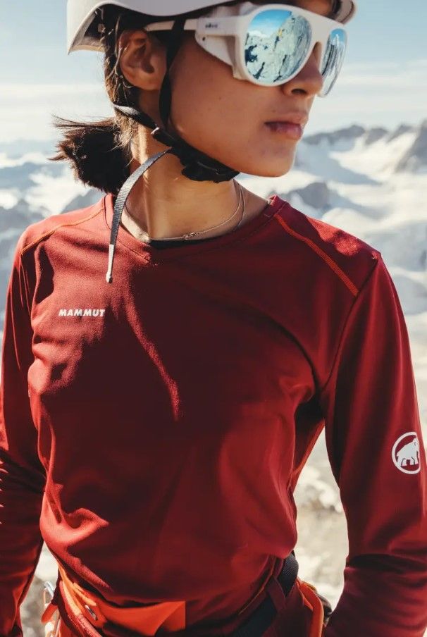 女生 長毛象 Mammut Sertig 輕量長袖排汗衣