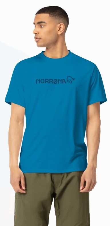 男生 Norrona tech 圓領短袖排汗衣