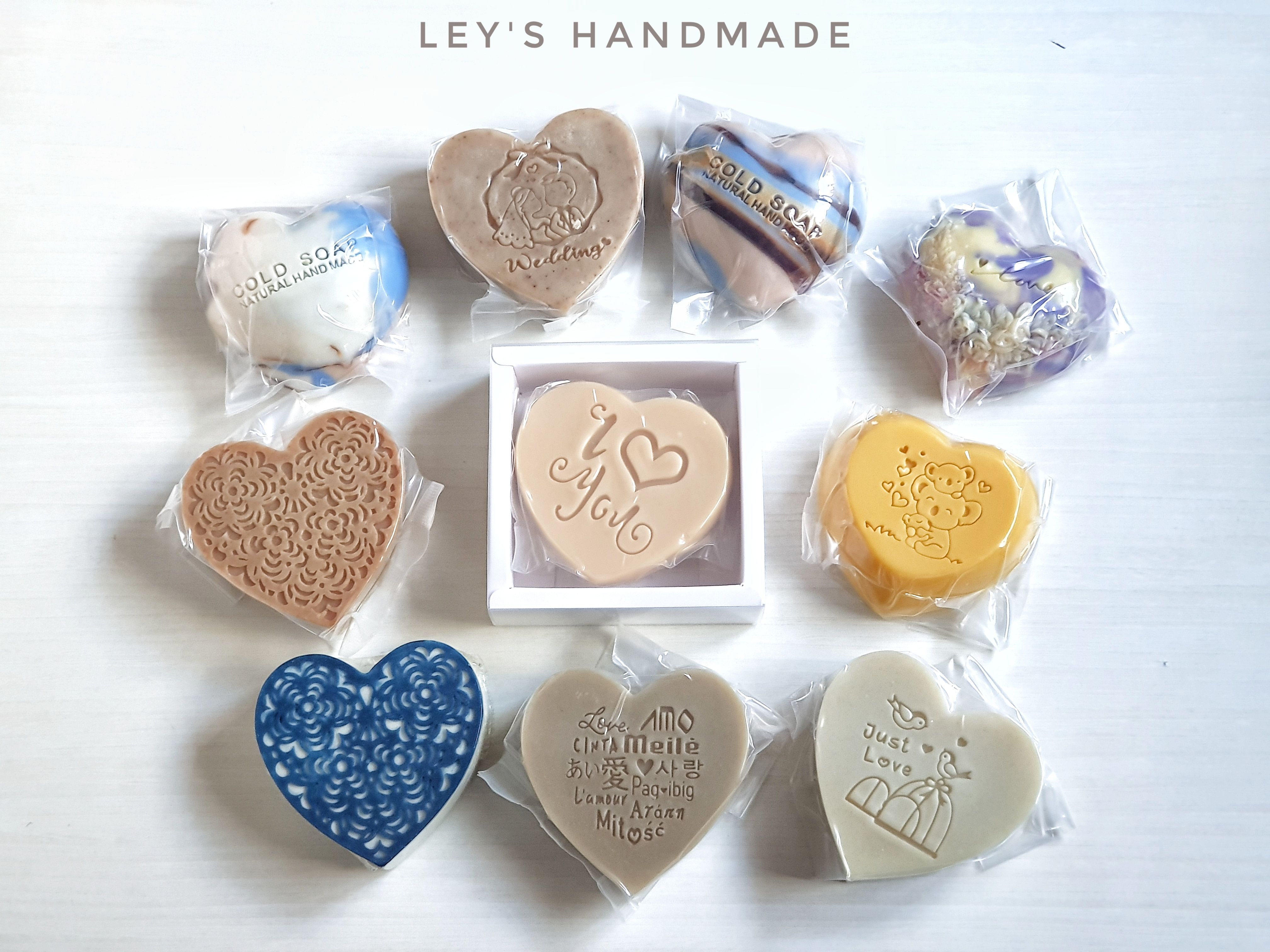 手作創造莉皂品現貨（愛心版）
