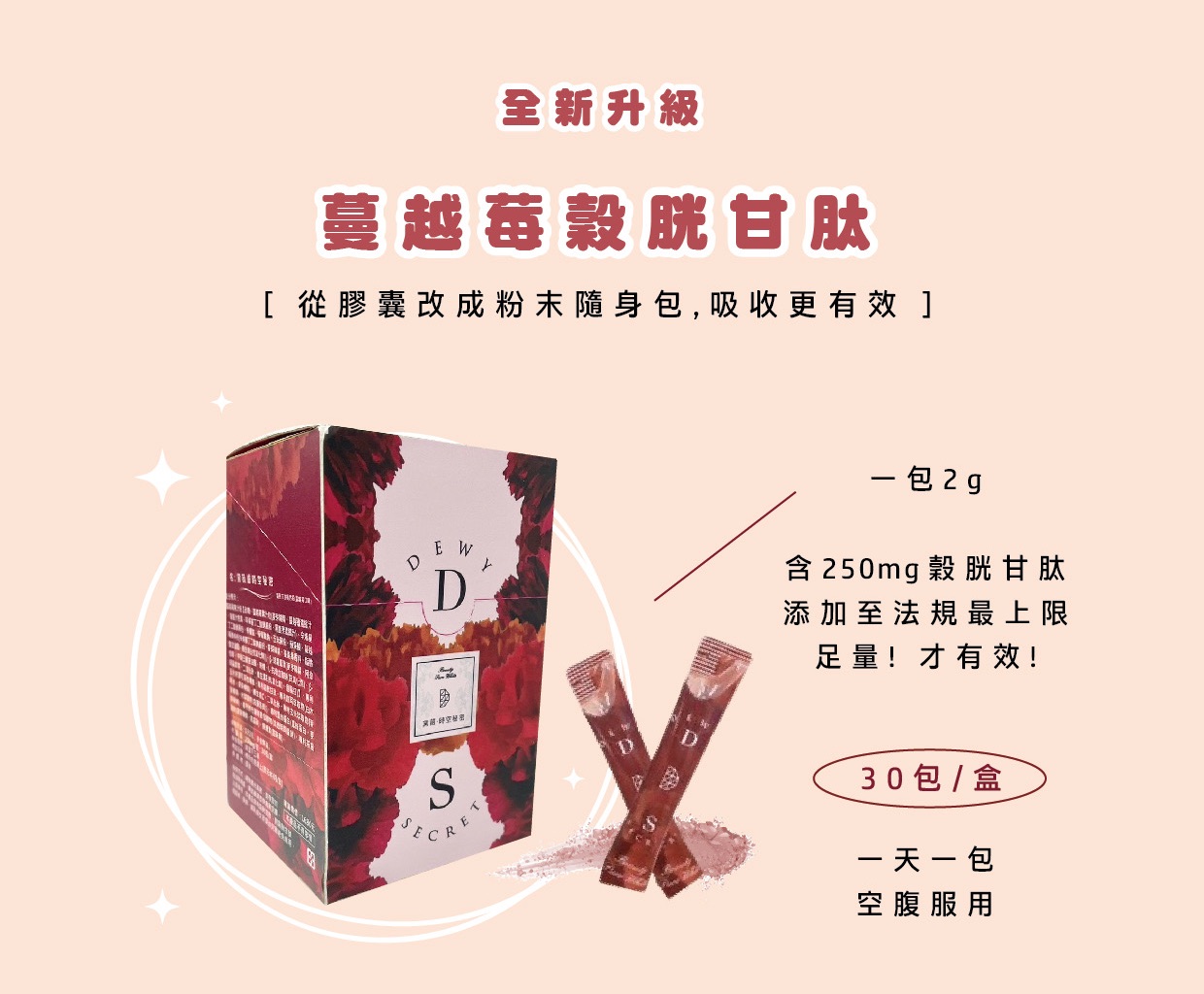 口服美白 / 蔓越莓穀胱甘肽