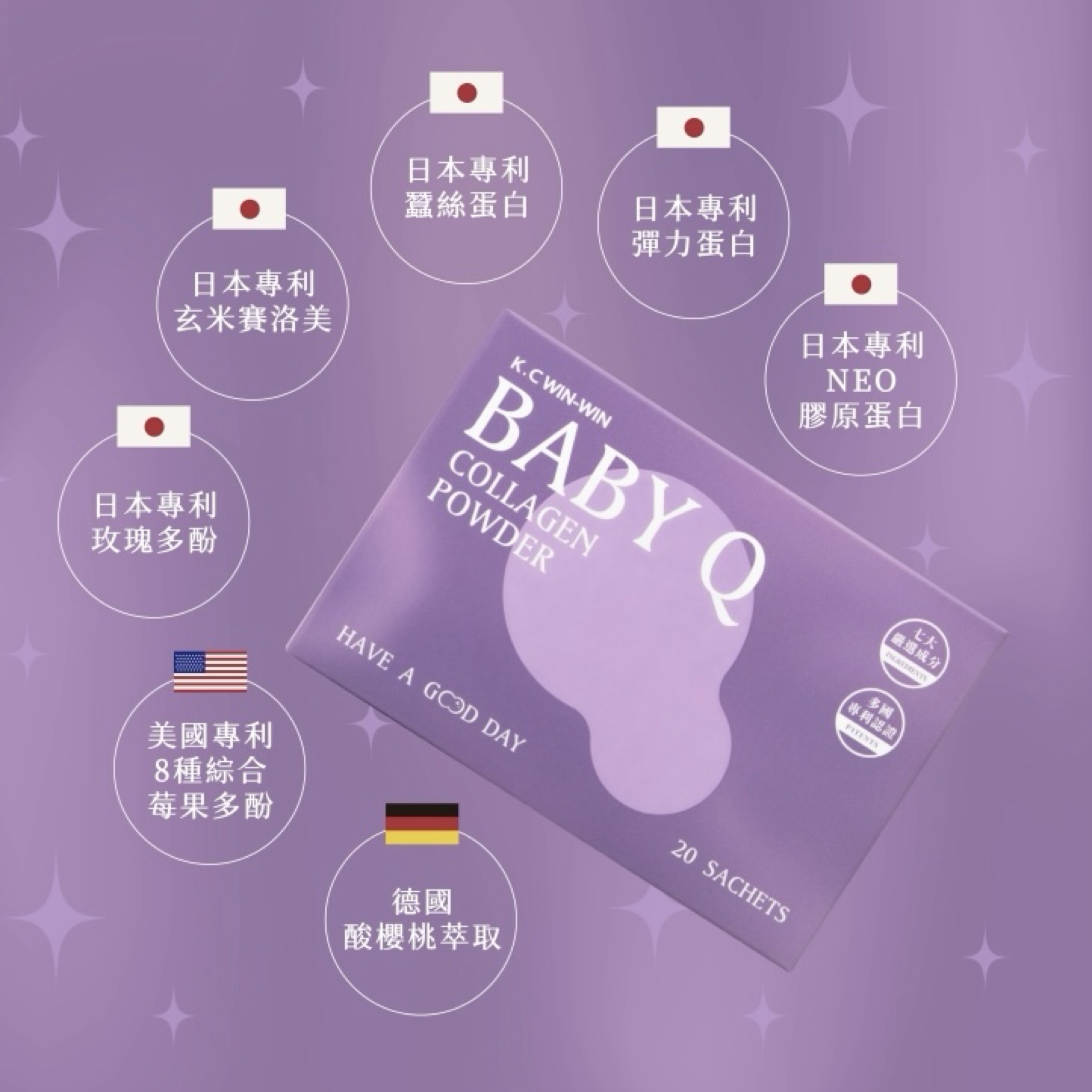 Baby Q百香果膠原粉