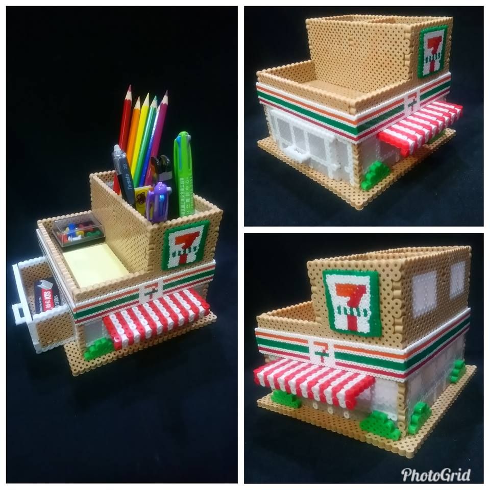 城市建築造型筆筒