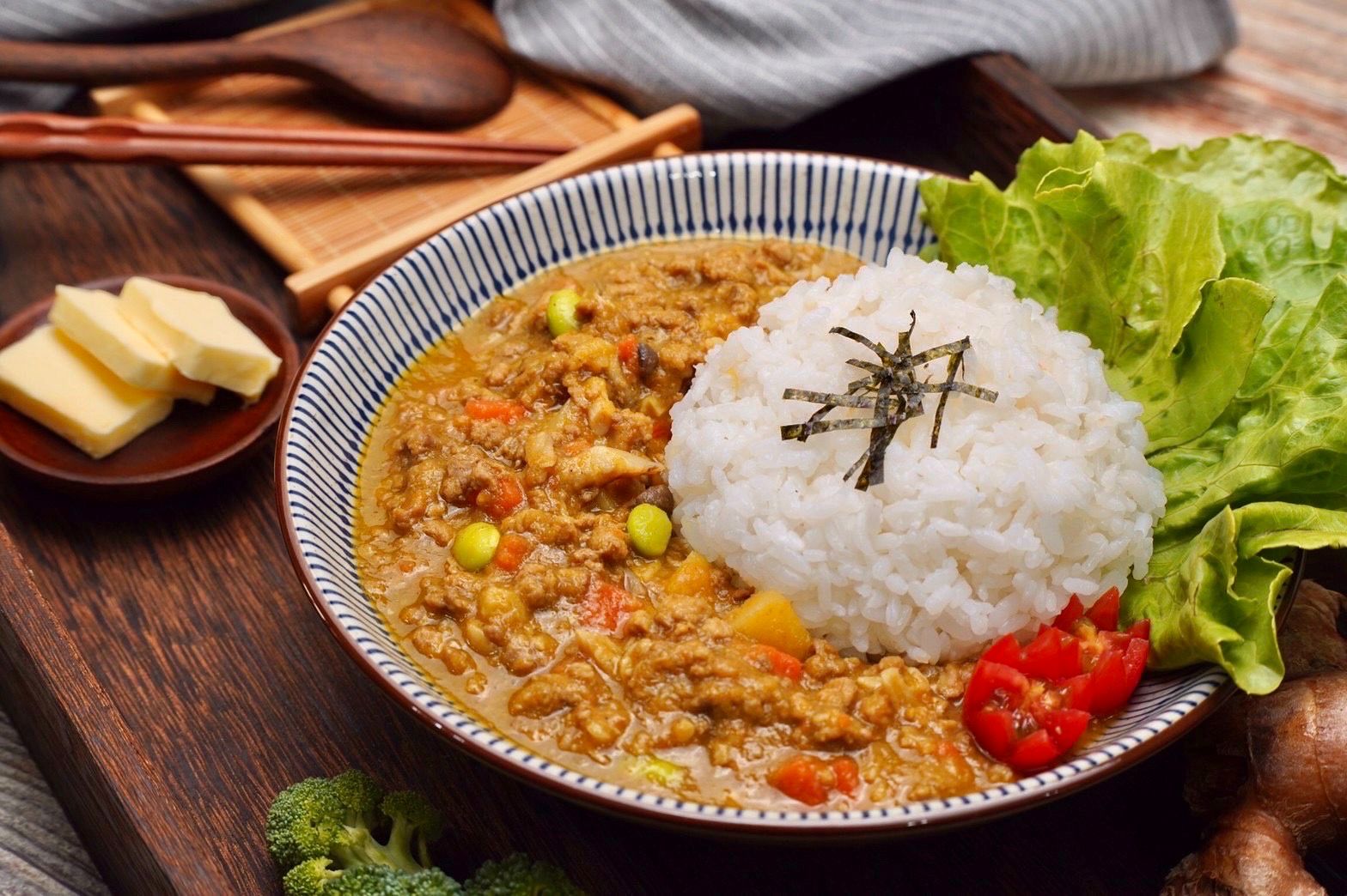 日式奶油豬絞肉咖哩