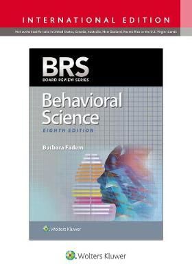 800-5239 BRS Behavioral Science （IE）