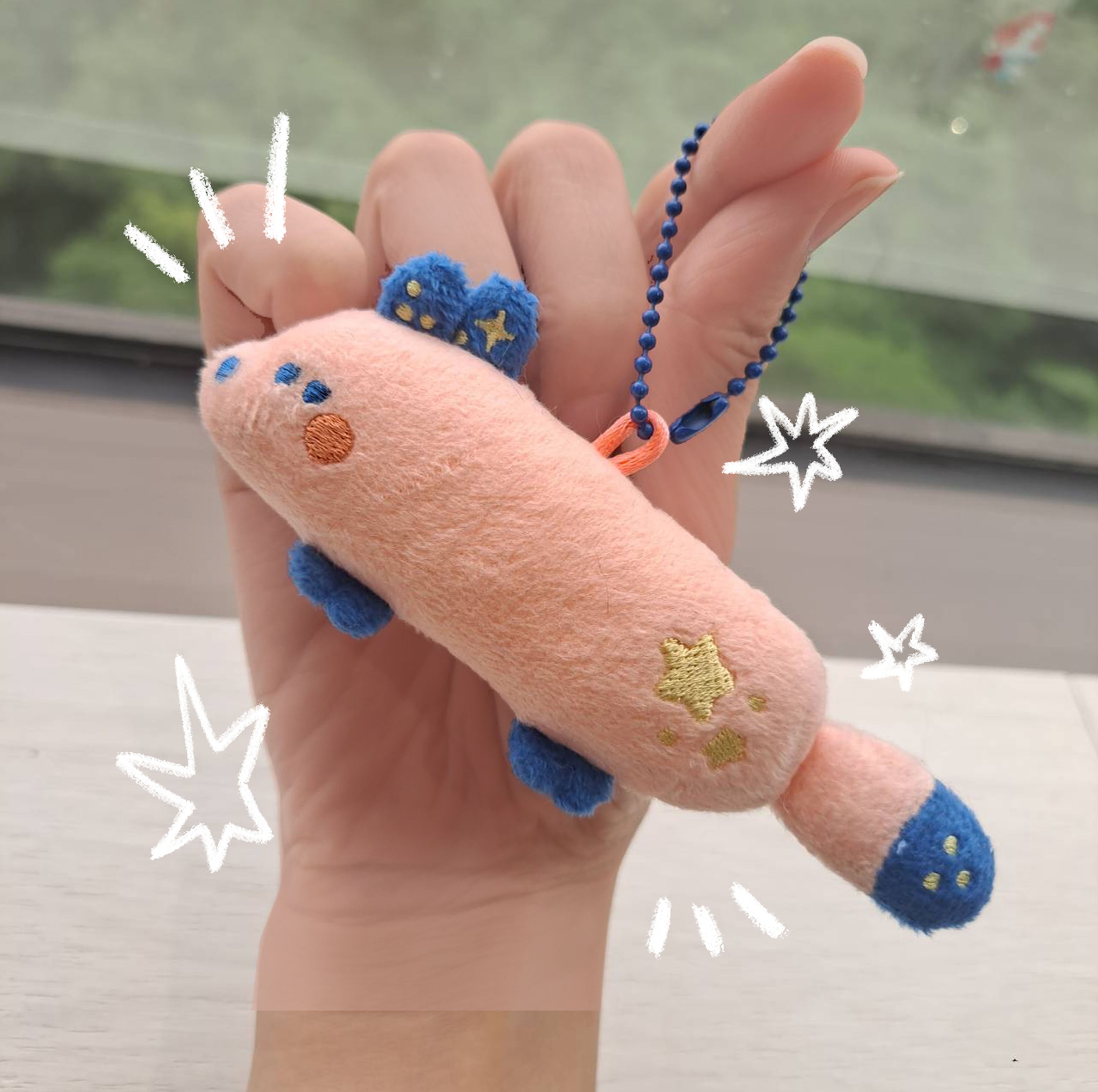 🌟狐長長系列-玩偶吊飾