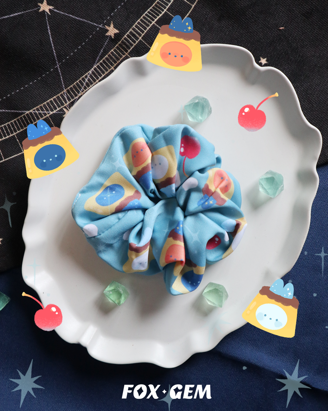 🌟布丁狐狐髮圈