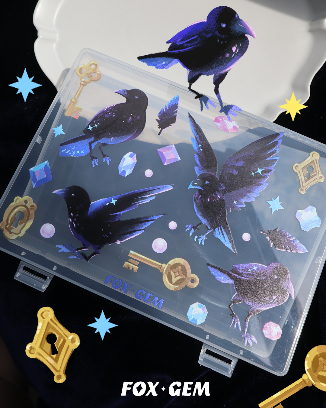 🌟烏鴉收納盒