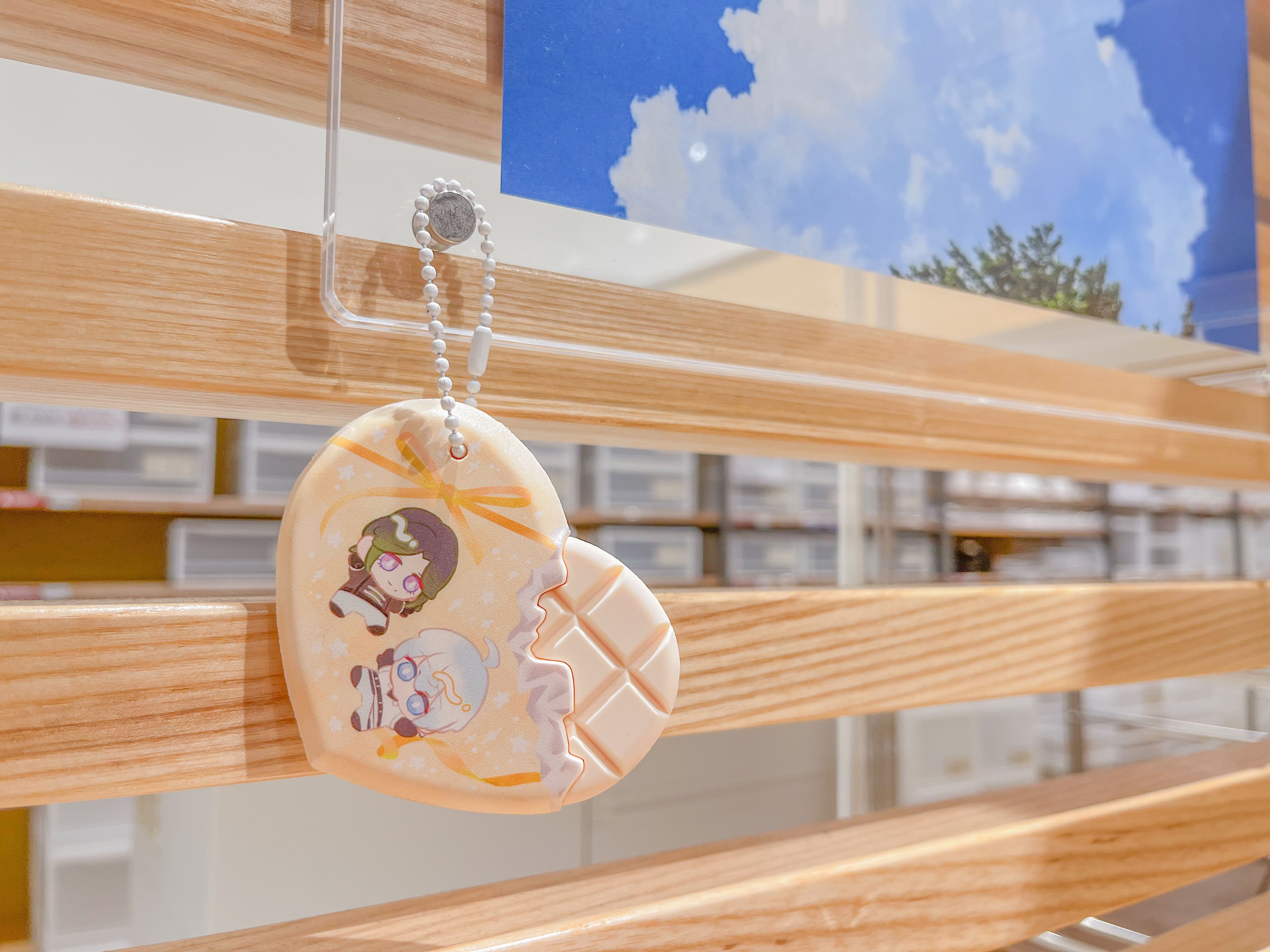 zeaka愛心白巧克力