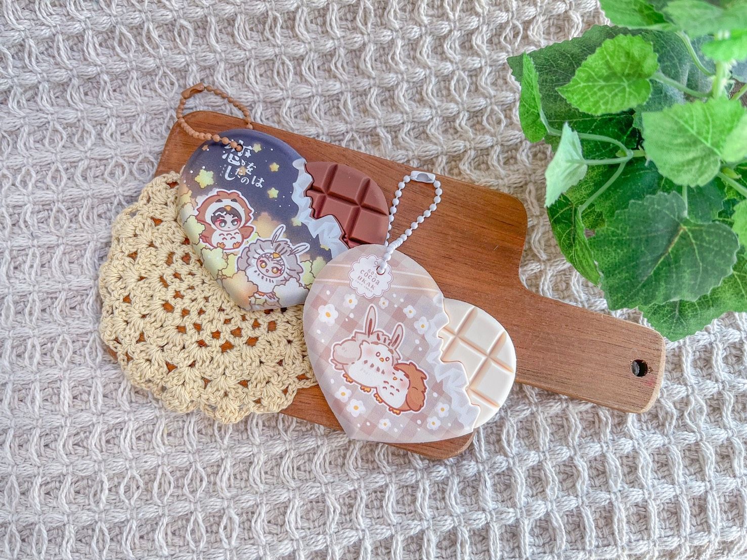 兔赤愛心巧克力（黑巧克力款 / 白巧克力款）