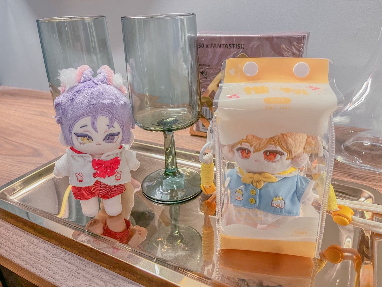 我推の香蕉牛奶盒娃包