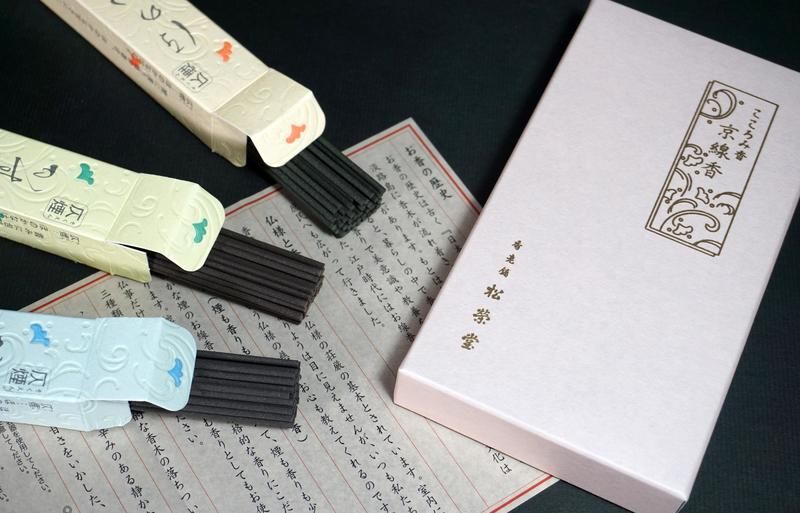 松榮堂。京線香 淡白檀系列